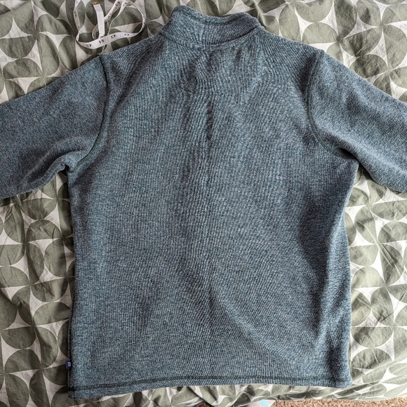 Gap Half-Zip Pullover Blue/Green Men's Large - Picture 12 of 13